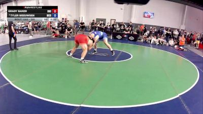 285 lbs Champ. Round 2 - Grady Baker, Decatur Wrestling Club vs Tyler Meeuwsen, Michigan