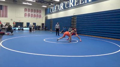 JV-16 lbs Round 1 - Quincy Klingner, Williamsburg vs Gage Weber, West Delaware, Manchester