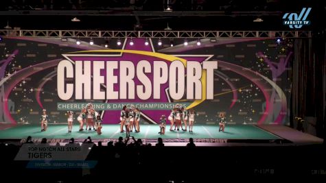 Top Notch All Stars - Tigers [2023 L2 Senior - D2 - Small] 2023 CHEERSPORT National All Star Cheerleading Championship