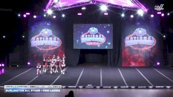 Burlington All Stars - Pink Ladiez [2025 L1 Junior - Small Day 1] 2025 America's Best Grand Nationals