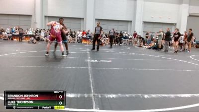 215 lbs Round 4 (6 Team) - Brandon Johnson, Indiana Outlaws vs Luke Thompson, Misfits