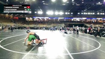 190 lbs Champ. Round 1 - Keensdee Roseme, Middleburg vs Jacob Diamond, Ola