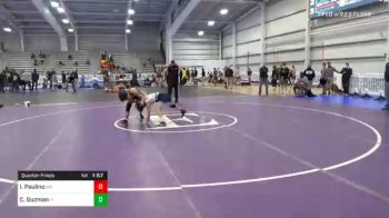 106 lbs Quarterfinal - Isiac Paulino, MA vs Christian Guzman, FL