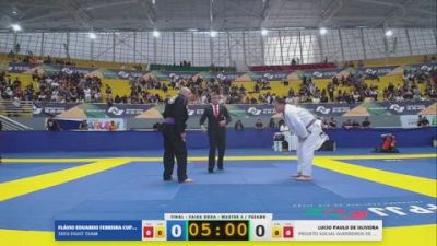 LUCIO PAULO DE OLIVEIRA vs FLÁVIO EDUARDO FERREIRA CUPPARI 2026 FPJJ Circuito Paulista GI Etapa 3