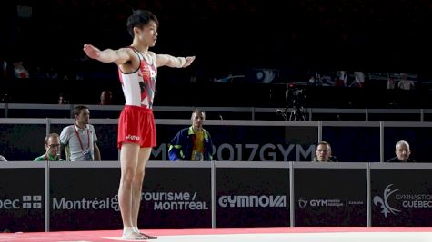 Kohei Uchimura - Floor, Japan - Official Podium Training - 2017 World Championships