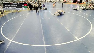 16U Boys - 157 lbs 3rd Place Match - Keeghan Clouse, Nebraska vs Easton Kammerud, Sarbacker Wrestling Academy