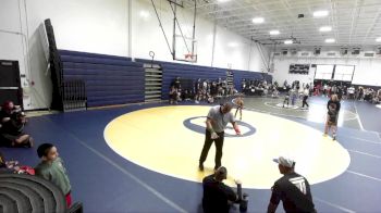 53 lbs Quarterfinal - Jaxson Taflinger, Poway Elite vs Adonnus Peters, Threshold Wrestling Club