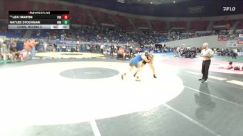 4A/3A/2A/1A Girls 190 Cons. Round 2 - Lexi Martin, Hidden Valley Girls vs Kaylee Stockman, Rogue River Girls