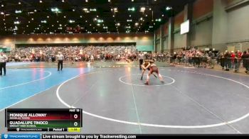 120 lbs Champ. Round 1 - Guadalupe Tinoco, Gridley High School vs Monique Alloway, Douglas Tigers