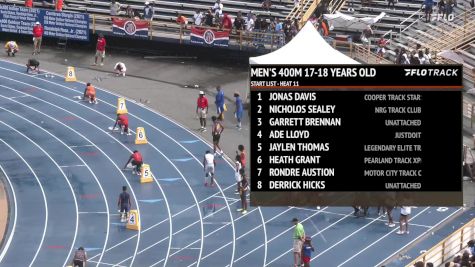 Youth Boys' 400m, Finals 11 - Age 17-18