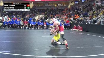 144 lbs Finals (1st & 3rd) - Gavin Carolan, Decorah vs Landen Davis, Eddyville-Blakesburg-Fremont