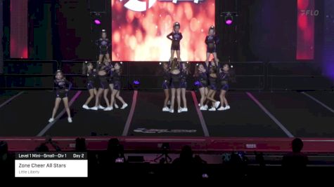 Zone Cheer All Stars - Little Liberty [2024 Level 1 Mini--Small--Div 1 Day 2] 2024 The All Out Grand Nationals