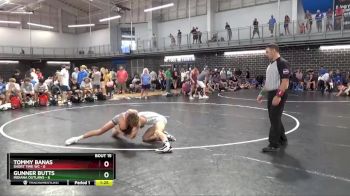 120 lbs Quarters & 1st Wb (16 Team) - Tommy Banas, Short Time WC vs Gunner Butts, Indiana Outlaws