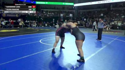 235 lbs Quarterfinal - Katherine Luna, Downey (SS) vs Olivia Ruacho, Central (CS)