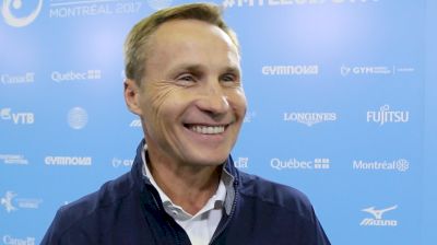 Valeri Liukin On The Young Team, Mental Preparation, & Jade Carey's Quick Elite Transition - Official Podium Training