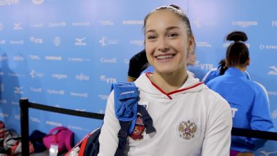 Elena Eremina Eager For Her First World Championships - Official Podium Training, 2017 World Championships