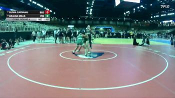 115 lbs Cons. Round 4 - Olivia Carvajal, Mater Academy vs Juliana Mills, Flagler Palm Coast