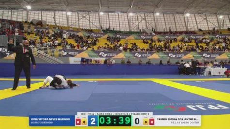 YASMIN SOPHIA DOS SANTOS GOMES vs SOFIA VITORIA NEVES MARINHO 2026 FPJJ Circuito Paulista GI Etapa 3
