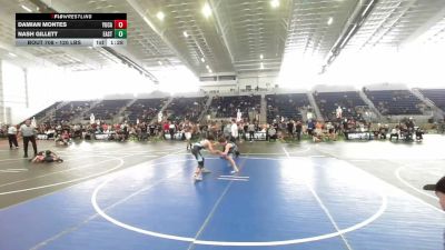 120 lbs Quarterfinal - Damian Montes, Yucaipa Thunder WC vs Nash Gillett, East Valley WC
