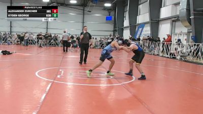 130 lbs Round 4 - 1:30pm Friday - Alexander Zurcher, America Elite vs Kyden George, NCWAY National Team