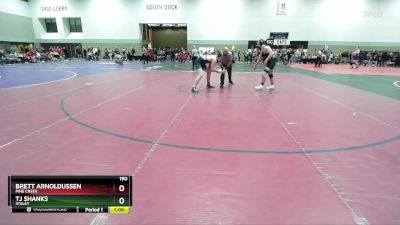 190 lbs Cons. Round 2 - Brett Arnoldussen, Pine Creek vs Tj Shanks, Staley