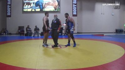 125 kg Cons 16 #1 - Garrett Ryan, Sunkist Kids Wrestling Club vs Jarrod Snyder, Bakersfield RTC