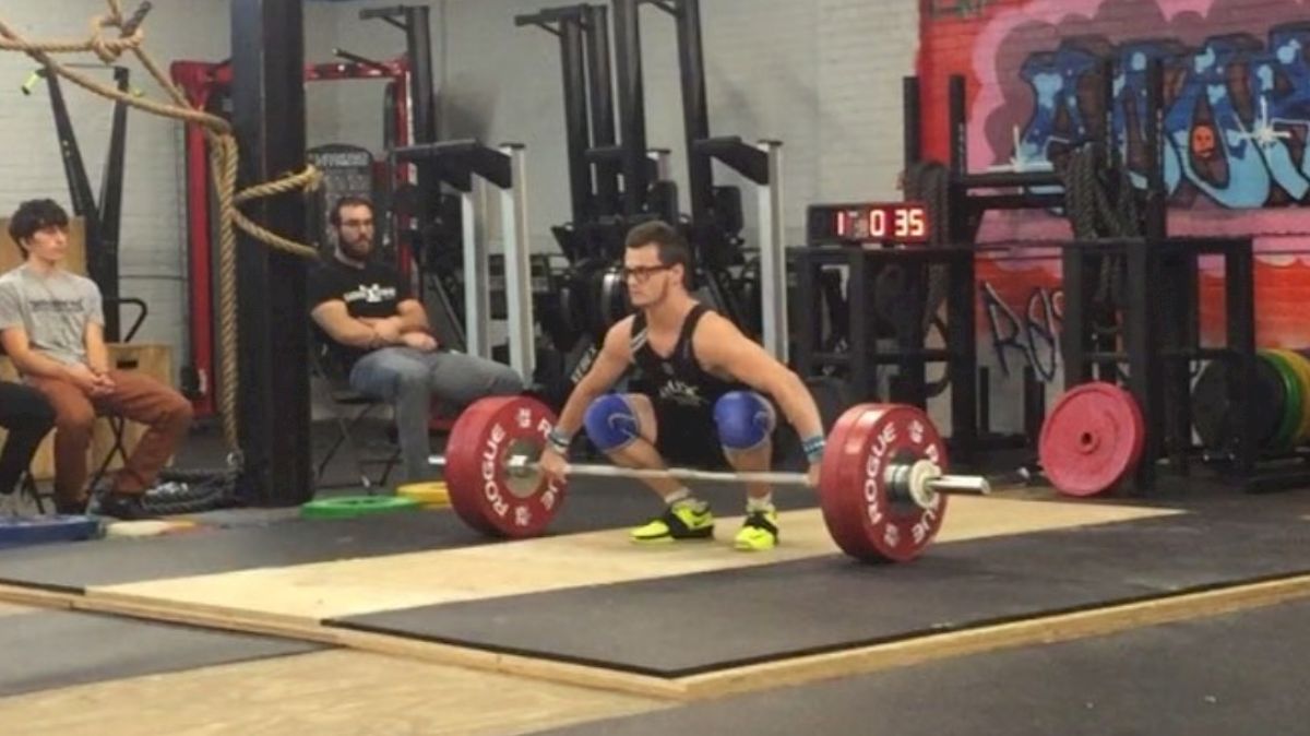 Jacob Horst Snatches 128kg At 150lb Bodyweight