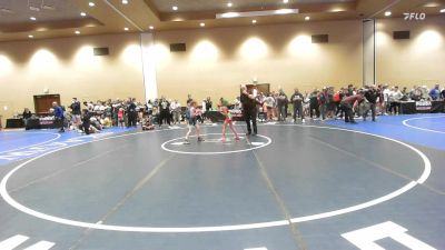 57-62 lbs 1st Place Match - Tyanna Evans, New Jersey vs Peyton Heckathorn, Pennsylvania