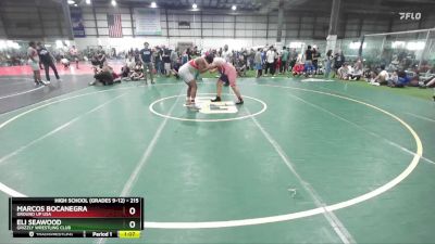 215 lbs Round 2 - Marcos Bocanegra, Ground Up USA vs Eli Seawood, Grizzly Wrestling Club