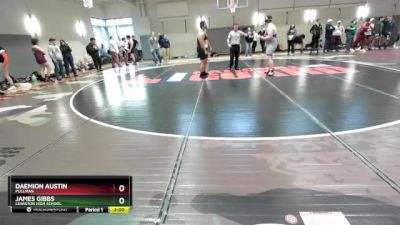 285 lbs Cons. Round 1 - James Gibbs, Lewiston High School vs Daemion Austin, Pullman