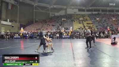 125 lbs Semis (4 Team) - Noah Thorsen, Morningside (Iowa) vs Jack Eylar, Eastern Oregon University (OR)