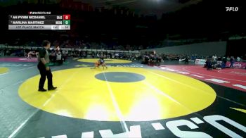 6A/5A Girls 110 1st Place Match - Marlina Martinez, McNary Girls vs Ah Pymm McDaniel, Dallas Girls