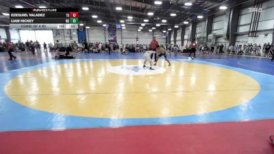126 lbs Consi Of 8 #2 - Ezequiel Valadez, TX vs Liam Hickey, NC