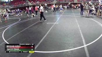 160 lbs Champ. Round 2 - Timothy Fraas, Team Agoge Wrestling Inc vs Beckham Aurich, MWC Wrestling Academy
