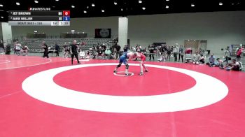 150 lbs 1st Place Match - Jet Brown, MO vs Jake Miller, OK