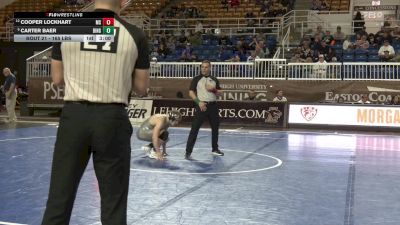 165 lbs Round Of 16 - Cooper Lockhart, Morgan State vs Carter Baer, Binghamton