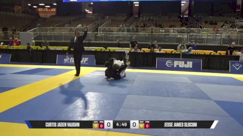 Jesse James Slocum vs Curtis Jaden Vaughn 2025 Pan Jiu Jitsu IBJJF Championship