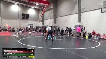 80 lbs Semifinal - Major Fells, I`MMORTAL KOMBAT vs Hudson Glenn, Northside Takedown Wrestling C