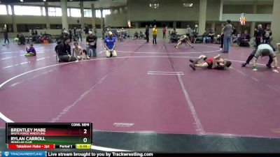 80 lbs Cons. Semi - Rylan Carroll, Ironclad Club vs Brentley Mabe, Brute Force Wrestling