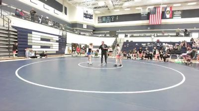 125 lbs Finals (2 Team) - Makayla Carrick, Utah Gold vs Saylor Wendell, Valiant Prep