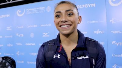 Ashton Locklear On Making UB Final With Watered Down Routine & Loving Vlogging - Qualifications, 2017 Worlds