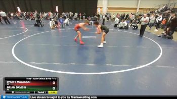 113 lbs Champ. Round 3 - Wyatt Magolski, WI vs Brian Davis Ii, NE