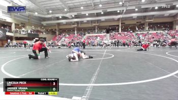 110 lbs Cons. Round 4 - Jagger Vrana, Kansas Young Guns vs Lincoln Peck, War