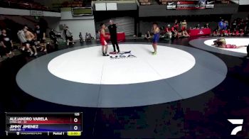 125 lbs Placement - Alejandro Varela, CVWA-GR vs Jimmy Jimenez, SAWA-GR