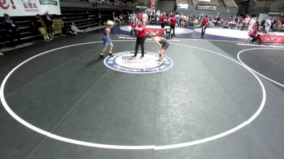 120 lbs Cons. Sub-semis - Jason Ybarra, Triton Elite vs Rikki Villasenor, Newport Harbor High School Wrestling