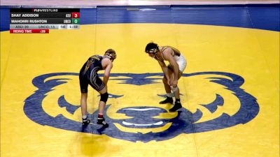 184 lbs Mahonri Rushton, Northern Colorado vs Shay Addison, Arizona State