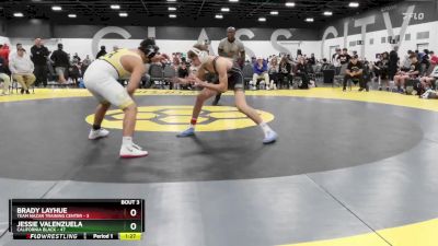 159 lbs Quarterfinals (8 Team) - Jessie Valenzuela, California Black vs Brady Layhue, Team Nazar Training Center