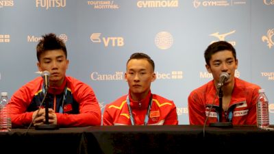 Full Press Conference With Medalists Xiao Ruoteng, Lin Chaopan, Kenzo Shirai - All-Around Finals 2017 World Championships