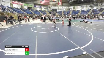 46 lbs Semifinal - Josiah Guagliardo, Steel City Reloaded WC vs Ranen Marcum, Top Notch WC