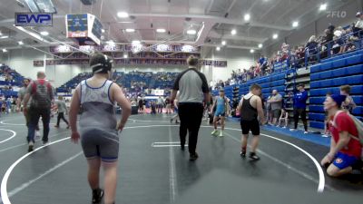 131 lbs Quarterfinal - Hunter Mcleskey, Smith Wrestling Academy vs Michael Critchfield Jr., Choctaw Ironman Youth Wrestling